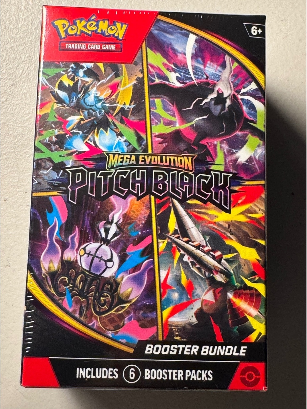 Pokemon Trading Card Game Mega Evolution Pitch Black Booster Bundle